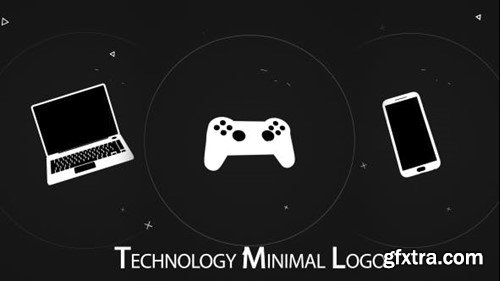 Videohive Minimal Technology Logo 19884826