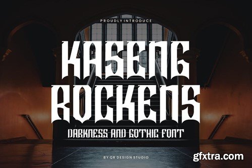 Kaseng Rockens - Gothic & Blackletter Font 73RRQVH