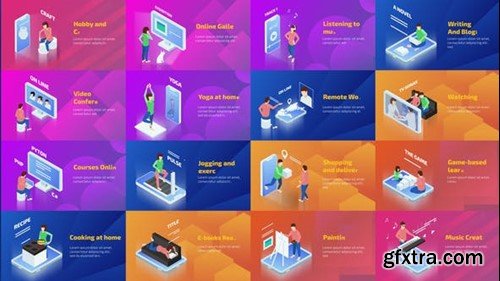 Videohive Technology At Home. Isometric Concepts. 27767972