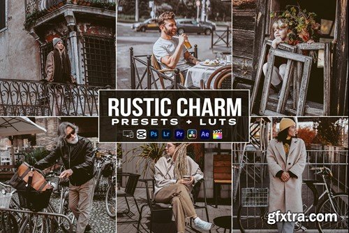 Rustic Charm Presets - luts Videos Premiere Pro KZXFALR