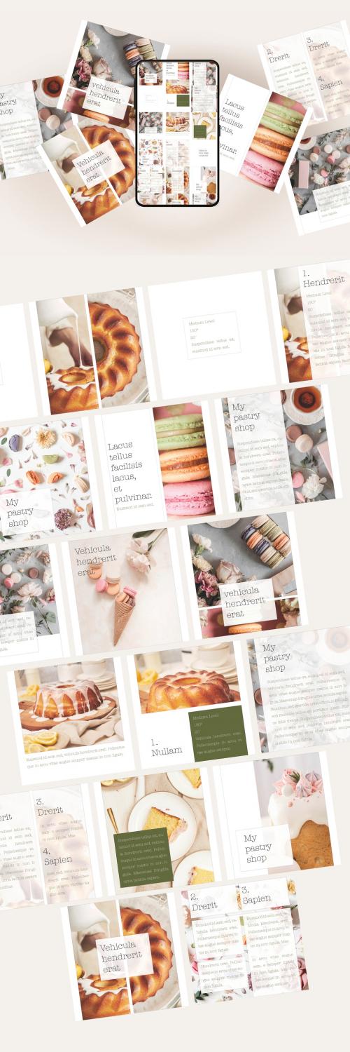 Adobe Stock - Social Media Pastry Minimal Square - 460400850