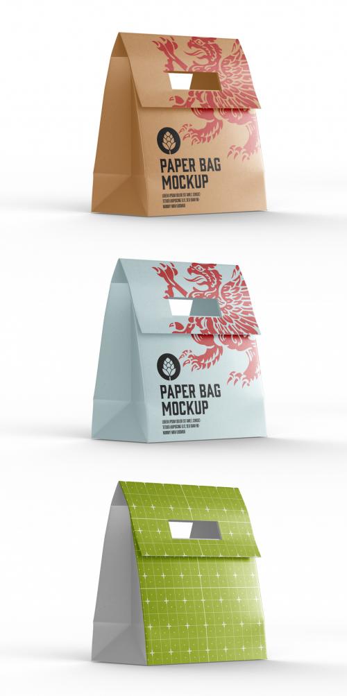 Adobe Stock - Kraft Bag Mockup - 460400863