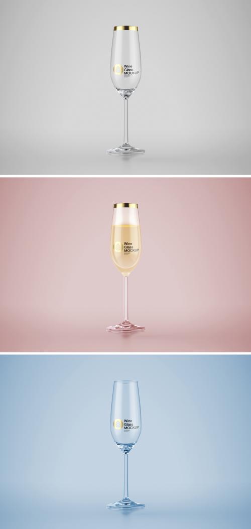 Adobe Stock - Wine Glass Mockup - 460400872