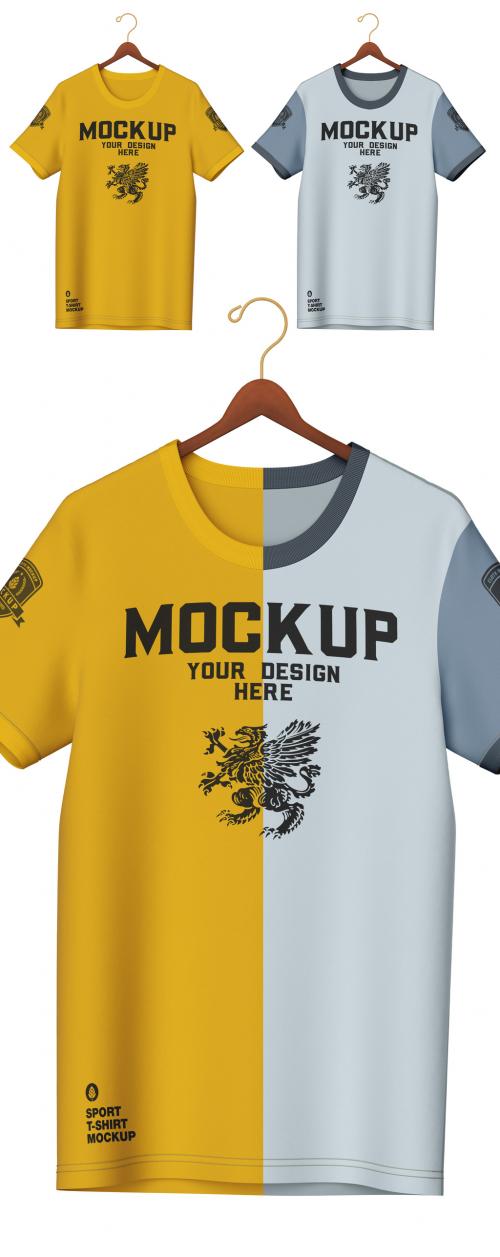 Adobe Stock - Sports Tshirt Mockup - 460400992