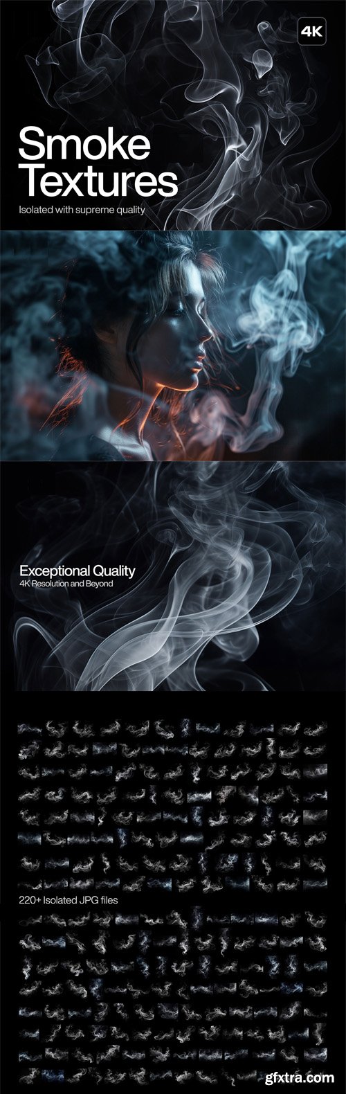 Smoke Overlays Collection for Photoshop