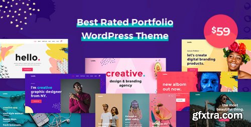 Themeforest - Leedo – Modern, Colorful & Creative Portfolio WordPress Theme 22697428 v2.0.2 - Nulled