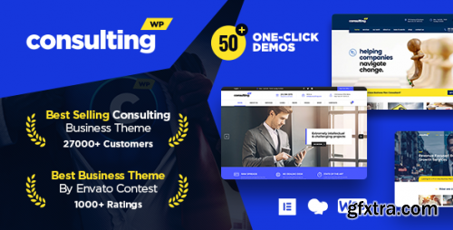 Themeforest - Consulting - Business, Finance WordPress Theme 14740561 v6.5.16 - Nulled