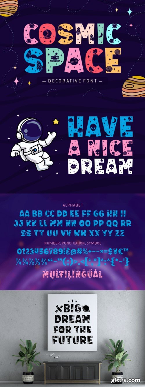 Cosmic Space Font