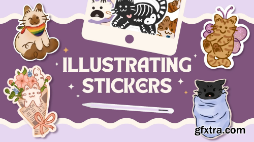 Merchandising Your Artwork: Digital Illustration for Stickers