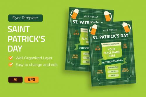 St. Patrick’s Day Flyer Template
