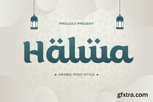 Arabic Font - Halwa U96KBJX