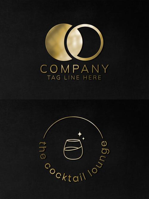 Adobe Stock - Emboss Logo Mockup for Company - 461594836