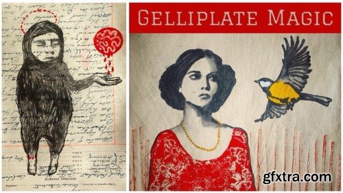Gelliplate Magic: Tell Your Story with Charcoal Transfers