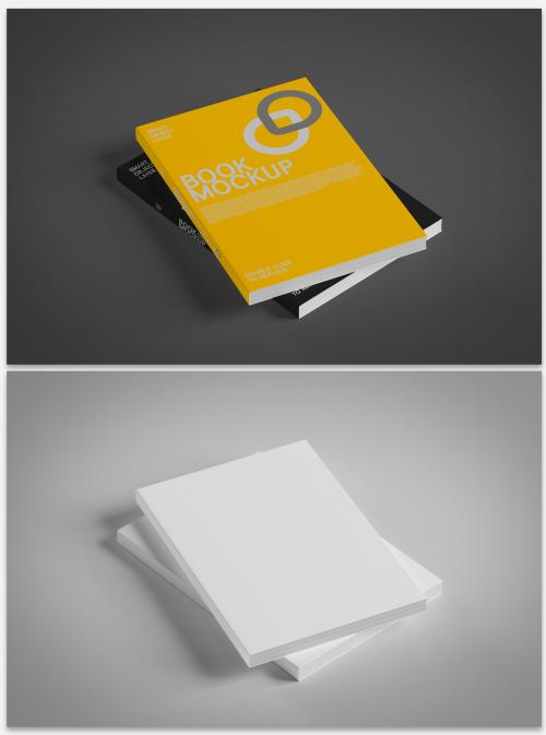 Adobe Stock - Mock Up of a Book - 461756765