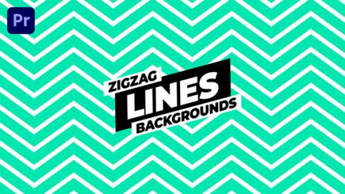 Videohive - ZigZag Backgrounds - 50935298