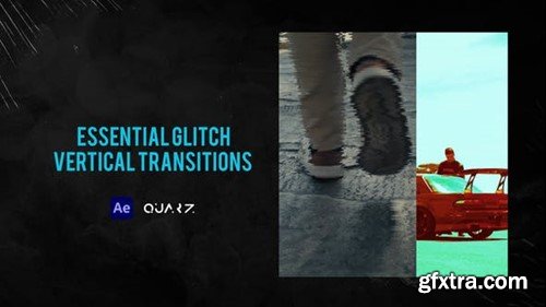 Videohive Essential Glitch Vertical Transitions 51049919