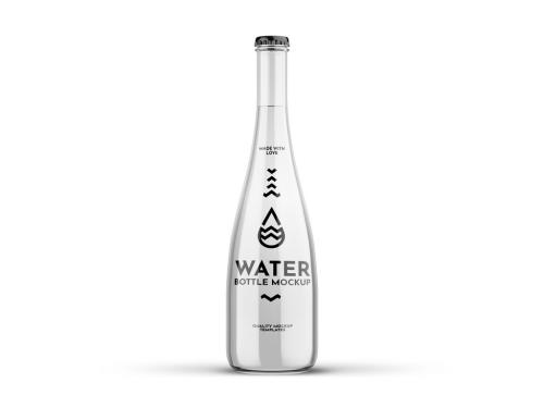 Adobe Stock - Water Bottle Mockup Layout - 462954655