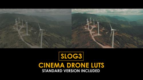 Videohive - Slog3 Cinema Drone and Standard LUTs - 51045300
