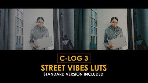 Videohive - C-Log3 Street Vibes and Standard LUTs - 50923608