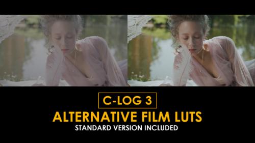 Videohive - C-Log3 Alternative Film and Standard LUTs - 50930773