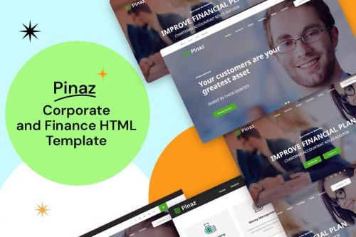 Pinaz - Corporate and Finance HTML Template