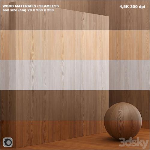 Material wood / veneer / (seamless) - set 29