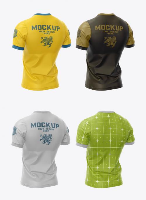 Adobe Stock - Men’S Sports T-Shirt Mockup - 463916691