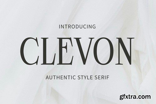 Clevon – Authentic Serif 92XSP9C