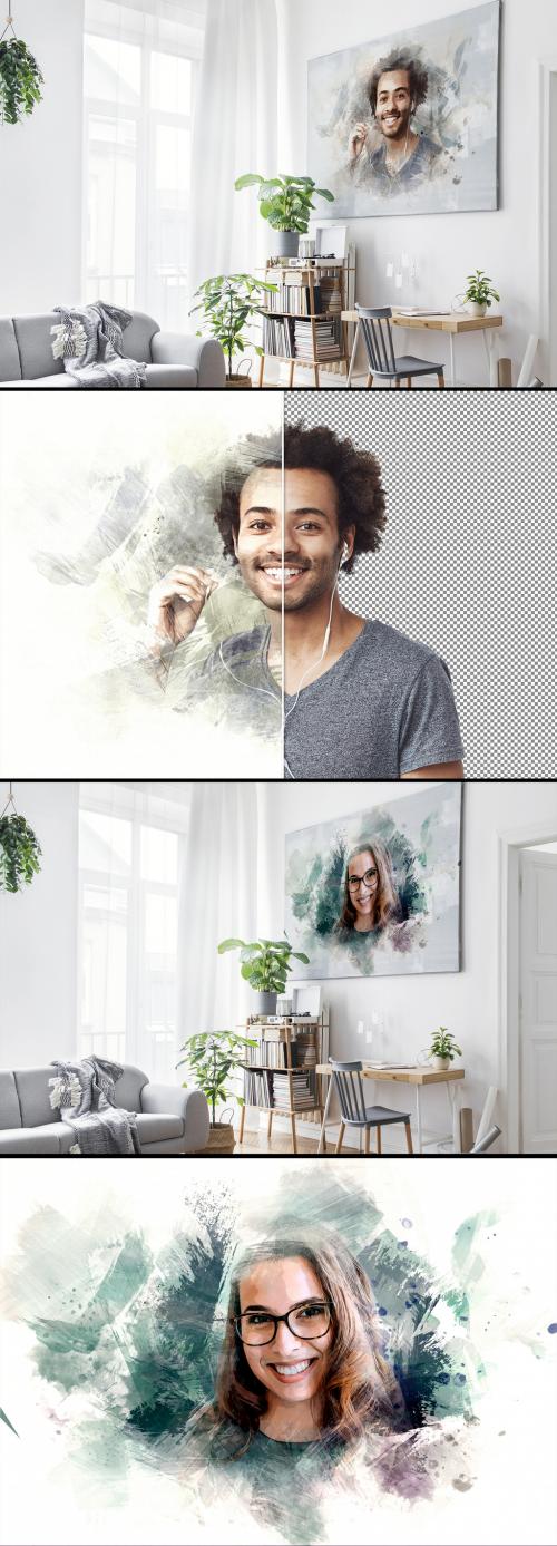 Adobe Stock - Perfect Watercolor Painting Effect - 464336210
