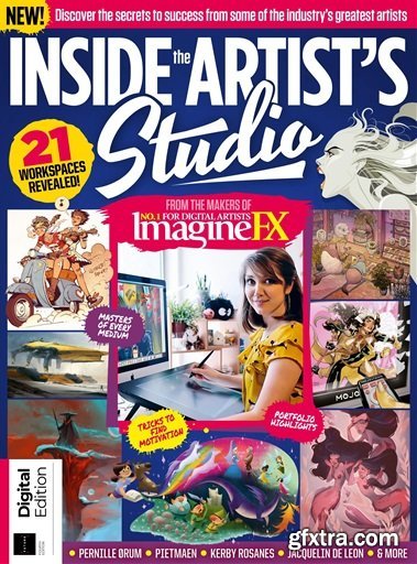 ImagineFX Inside The Artist\'s Studio - 4th Edition, 2024