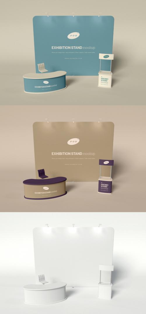 Adobe Stock - Exposition Stand Mockup - 465124337