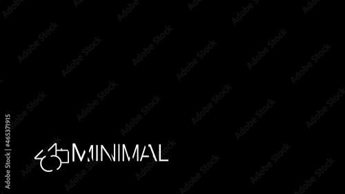 Adobe Stock - Minimal Logo Assemble Lower Thrid - 465371915