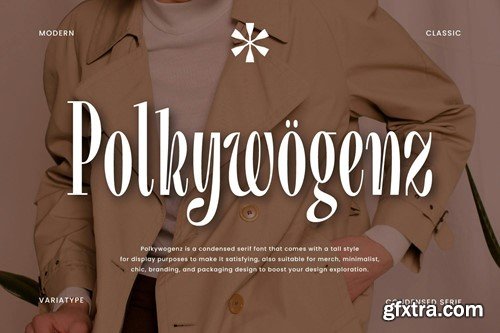 Polkywogenz - Condensed Serif 5YNHKQA