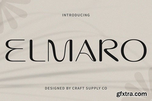 Elmaro – Modern Font RGCU4ED