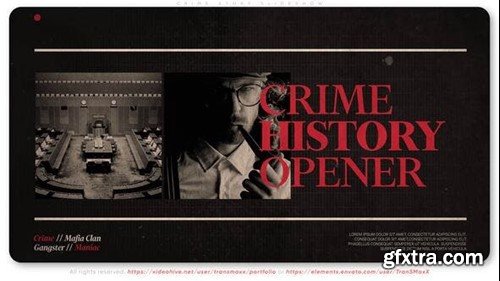 Videohive Crime Story Slideshow 51182895