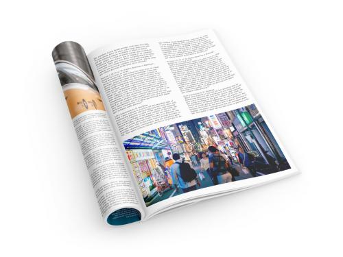 Adobe Stock - Magazine Mockup - 467447164
