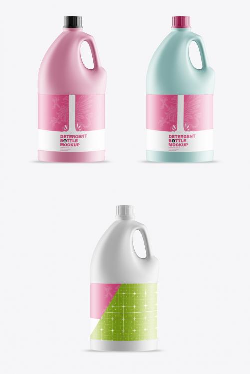 Adobe Stock - Detergent Bottle Mockup - 468468164