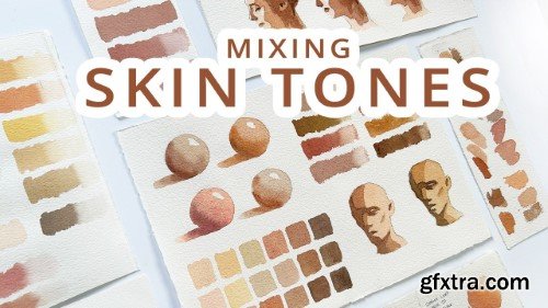 Watercolor Skin Tone Recipes: Color Mixing with a Limited Palette