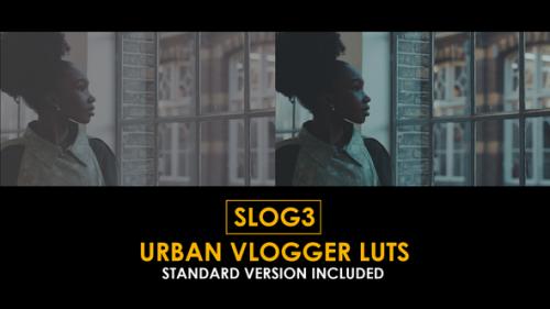 Videohive - Slog3 Urban Vlogger and Standard LUTs - 51100402
