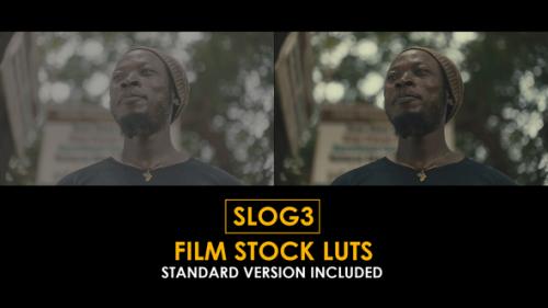 Videohive - Slog3 Film Stock and Standard LUTs - 51100792