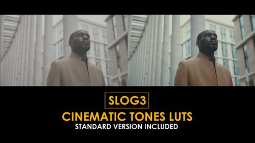Videohive - Slog3 Cinematic Tones and Standard Color LUTs - 51103934