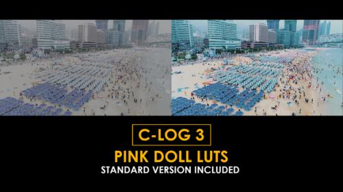 Videohive - C-Log3 Pink Doll and Standard LUTs - 51123381