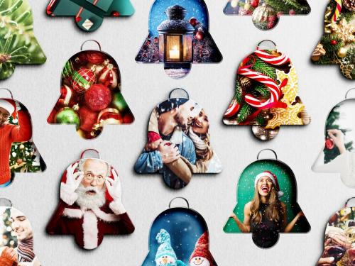 Adobe Stock - Christmas Collage Mockup - 470735447
