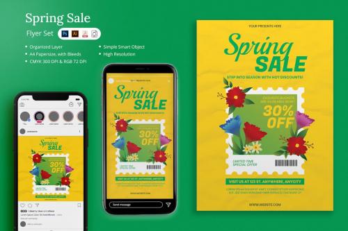 Gorane -Spring Sale Flyer Set