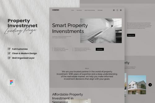 Property Investment Landing Page - Chloement