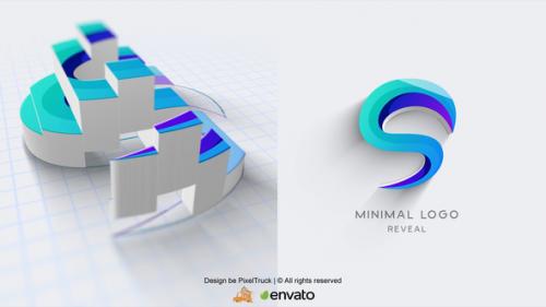 Videohive - Waves logo reveal - 51018651