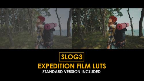 Videohive - Slog3 Expedition FIlm and Standard Color LUTs - 51061386