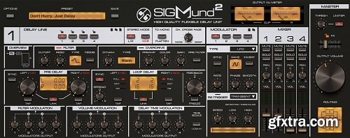 D16 Group Audio Software Sigmund2 v2.0.0