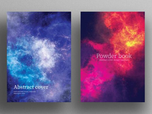 Adobe Stock - Powder Texture Backgrounds for Book Cover Layouts - 472107936