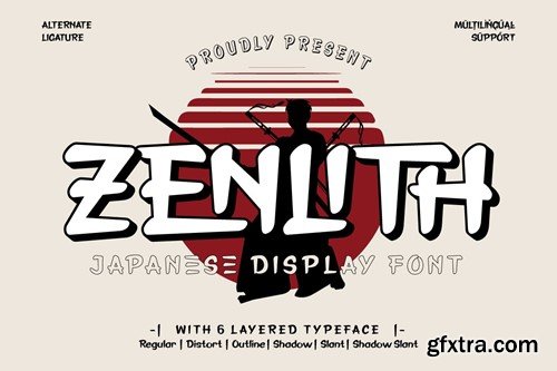 Zenlith - Japan Display Font GQVQ3N4